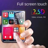 2.4 inch Cảm ứng toàn màn hình Máy nghe nhạc MP3 4GB Bluetooth Mp4 Player Mini Hifi HD Máy ghi âm không mất mát Đài FM Video Sách điện tử
