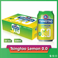 [24 LON = 1 THÙNG] ✅ Bia Trái Cây Tsingtao 0 Độ Hương Vị Chanh ✅ [NHẬP KHẨU CHÍNH HÃNG] – ✅ Tươi Mát, Sảng Khoái – ✅NGON