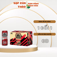 24 lon nước tăng lực Warrior hương dâu 325ml