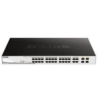 24 Port + 4 SFP PoE Gigabit Smart Switch D-Link DGS-1210-28P