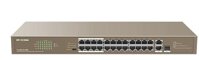 24-Port PoE 10/100Mbps PoE Switch IP-COM F1126P-24-250W