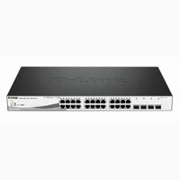 24-Port PoE Gigabit Smart Switch + 4 Slot SFP D-Link DGS-1210-28P