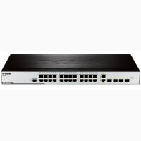 24-Port Smart Switch + 4 Slot SFP D-Link DES-3200-28