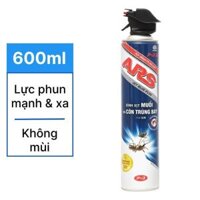 [24] Xịt muỗi ruồi ARS không mùi Pro.X Mạnh 600ml đen