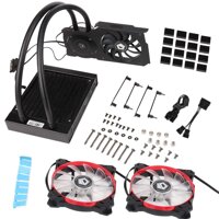 240VGA DIY Cooling kit for Graphics Card, Watercooling Cooler Radiator Liquid Cooling kit for CPU Computer CPU Cooling Fan