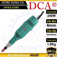 240W Máy mài khuôn DCA ASJ25 (S1J-FF-25), máy mài điêu khắc mỹ nghệ, máy làm lũa cây, cốt máy 6ly tốc độ 26.000 v/p