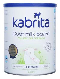 (243) KABRITA sữa dê hà lan 800g số 2 cho bé 12-24m+ - Lon