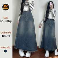 247store - Chân Váy Jeans Dáng Dài Đuôi Cá, Form Đẹp Siêu Tôn Dáng 7815