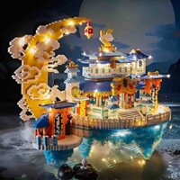 2499 Người Khen ngợi Tương thích với Lego Quảnghan Cung Điện Khối Xây Dựng Bé Gái Độ Khó Cao Khổng Lồ Bé Trai Lắp Ráp Đồ Chơi Quà Tặng Sinh Nhật 2.266