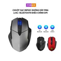 [2.4G+Bluetooth] Chuột Inphic Không Dây PM6 2,4 GHz/Bluetooth Điều Chỉnh DPI 2000, Chơi Game, Văn Phòng