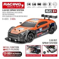 2.4g Drift RC Xe 4WD Tốc Độ Cao RC Drift Đồ Chơi Xe Ô Tô Điều Khiển Từ Xa Mô Hình Xe Ô Tô RC Xe Đồ Chơi Có Xịt Ánh Sáng Cho Trẻ Em