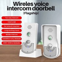 2.4g Không Dây Đường Dài Cửa Điện Thoại Liên Lạc Chuông Cửa Âm Thanh Hai Chiều Người Gửi Giọng Nói Đáp Người Gọi Người Cao Tuổi Cho Bệnh Viện Khách Sạn Gọi Cửa Chuông