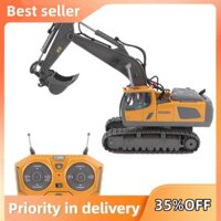 2.4g Không Dây RC Máy Xúc Điều Khiển Từ Xa RC Xe Tải Bánh Xích Xe Tải Kỹ Thuật Điện Xe