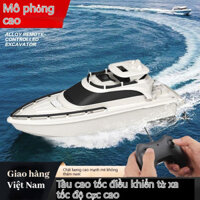 2.4G Tàu cano chống thấm ,tàu cao tốc điều khiển từ xa điều khiển từ xa không dây, bền