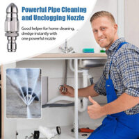 【24H Dispatched】Bộ vòi phun làm sạch chuột nước bằng thép không gỉ mạnh mẽ