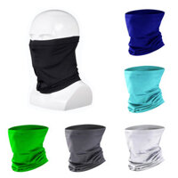 24x41cm Multifunction Cycling Half Face Mask Breathable Windproof Dustproof Neck Head Scarf Sunscreen Silk Scarf Riding
