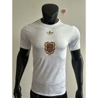 25-26 Bayern 125 Phiên bản kỷ niệm Áo bóng đá trắng Phiên bản cầu thủ chất lượng cao Jersey