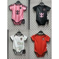 25-26 Miami sân nhà và sân khách / 25-26 Áo bóng đá sân nhà và sân khách Bồ Đào Nha, áo liền quần trẻ em chất lượng cao, bộ đồ bò