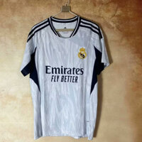 25-26 Real Madrid Đen, Trắng & Xám Phiên Bản Đặc Biệt Áo Bóng Đá S-XXL Người Lớn Tay Ngắn Nhanh Khô Áo AAA