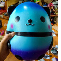 [25-30CM] đồ giải trí SQUISHY panda XANH cực to rộng lớn SIÊU ĐÁNG YÊU