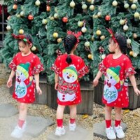 (25-52 KÝ) ĐẦM THUN LẠNH SIÊU XINH BÉ GÁI - ĐỒ BỘ TRẺ EM