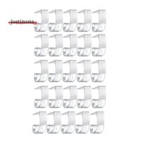 25 Chiếc Bàn Váy Kẹp Nhựa Khăn Trải Bàn Trong Suốt PVC Có Móc Và Vòng Cho Cuộc Họp Trong Nhà Sự Kiện Ngoài Trời