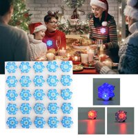 25 Con Năm Mới Chủ Đề Giáng Sinh Màu LED Cài Áo Huy Hiệu Dự Tiệc DIY Trang Trí