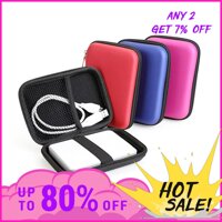 "2.5"" External USB Hard Drive Disk Carry Case Cover Pouch Bag for PC (Rose)"