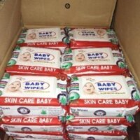 25 gói khăn ướt baby 80gr( 1 gói 80gr x 25 )