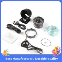 2.5 Inch 60 Mm Xe Turbo Boost Đo 3 Thanh Trắng & Hổ Phách Màn Hình Led Kép Có Cảnh Báo Xe Đồng Hồ Đo Xe Ô Tô