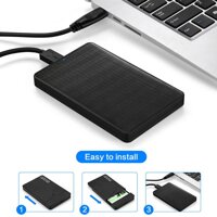 2.5 Inch Serialata Hộp Đĩa Cứng USB3.0 Ổ Cứng Di Động Hộp Kết Cấu Lưới Kinh Doanh Ổ Đĩa Thể Rắn Hộp