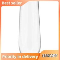 25 Mảnh Không Thể Phá Vỡ Pha Lê Nhựa Trong Suốt Ly Rượu Champagne (9 Ounce)