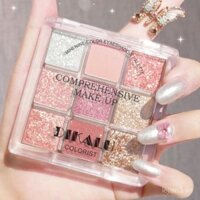 [25 Năm Mới] Bảng phấn mắt Sparkling Ice Rose chín màu đào và quất, lấp lánh cho người mới bắt đầu