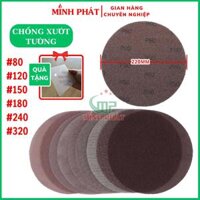 25 Tờ Nhám Lưới Chà Tường D 22cm Chống Xướt Tường Minh Phát