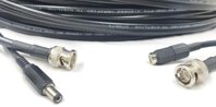 250 Foot CCTV Camera Video Cable with BNC and 2.1mm Power Cord Extension Assembled by Custom Cable Connection #108970-250