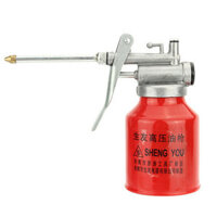 250CC Oiler Lubricant Oil Gun Metal High Pressure PumpCan Pot Aluminum Cover