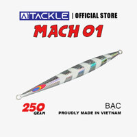 250g Mồi giả câu cá Jig A1 Tackle MACH - 01 Màu Bạc (Silver)