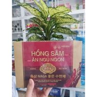 250k hộp 60 viên uống hồng sâm ăn ngủ ngon naga