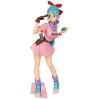 25,5 cm dragon ball z anime hình buruma váy hồng bulma dragon ball radar pvc action figures bộ sưu tập mô hình búp bê đồ chơi trẻ em quà tặng