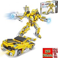 [255 Mảnh] BỘ ĐỒ CHƠI XẾP HÌNH ROBOT AUTOBOT Transformer BUMBLEBEE - Robot Biến Hình Optimus