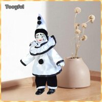 25cm Chú Hề Tượng Trang Trí Trang Trí Xoắn Búp Bê Sứ Tác Phẩm Nghệ Thuật Retro