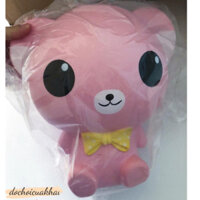 [25CM-ĐẠI KHỔNG LỒ] Squishy GẤU MISA MÀU HỒNG Đại Khổng Lồ Chính Hãng