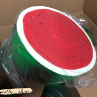 [25CM-ĐẠI KHỔNG LỒ] Squishy NỬA QUẢ DƯA HẤU Đẹp Đại Khổng Lồ Chính Hãng