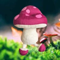 25CM Delicious in Dungeon walking mushroom Plush Toy Stuffed Doll Soft Figure