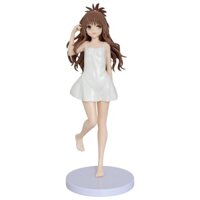 25cm Đến Love-Ru Bóng Tối Anime Hình Trắng Váy Yuuki Mikan Nhân Vật Hành Động Cô Gái Gợi Cảm Hình PVC Bộ Sưu Tập Mô Hình Đồ Chơi Búp Bê