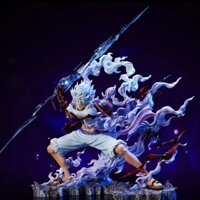 (25cm - tặng LED) Mô hình OnePiece - Luffy Gear 5 - Hiệu ứng sét xanh