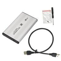 2.5Inch USB 2.0 Ổ HDD Gắn Ngoài Hộp Vỏ Bọc 480Mbps Hỗ Trợ 3 TB Nhôm Ổ Cứng HDD Trường Hợp Đối Với 2.5  SATA Vỏ Đựng Ổ Cứng