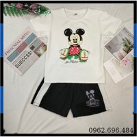 [25KG-33KG]Quần áo bé gái, set đồ bé gái 8-10 tuổi Micky, quần áo trẻ em mùa hè thoáng mát