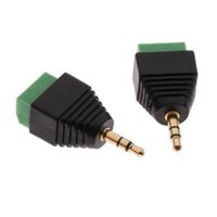 2.5mm Stereo Male Plug To  Video Terminal AV Wire Connector