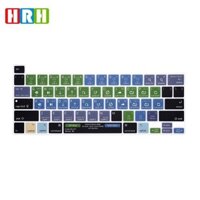 25u HRH Serato DJ Phím Ngắn Hotkey Bàn Phím Bao Da Cho MacBook Mới Pro 16 13 2019 A2141 M1 P4b